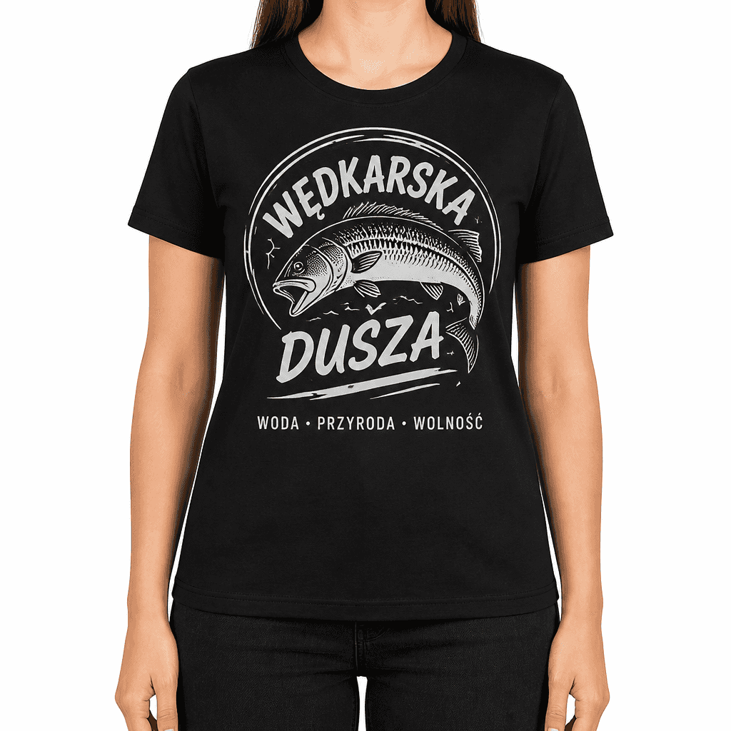 Koszulka wędkarska – WĘDKARSKA DUSZA