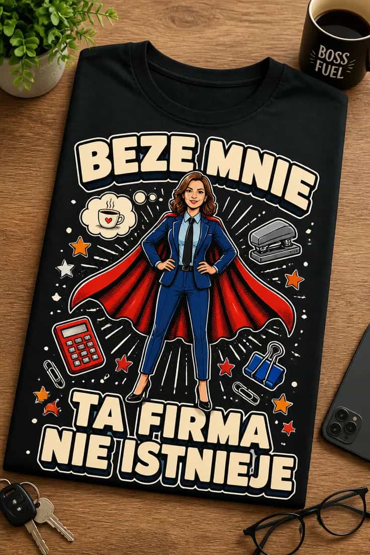 Koszulka beze mnie ta firma nie istnieje 2