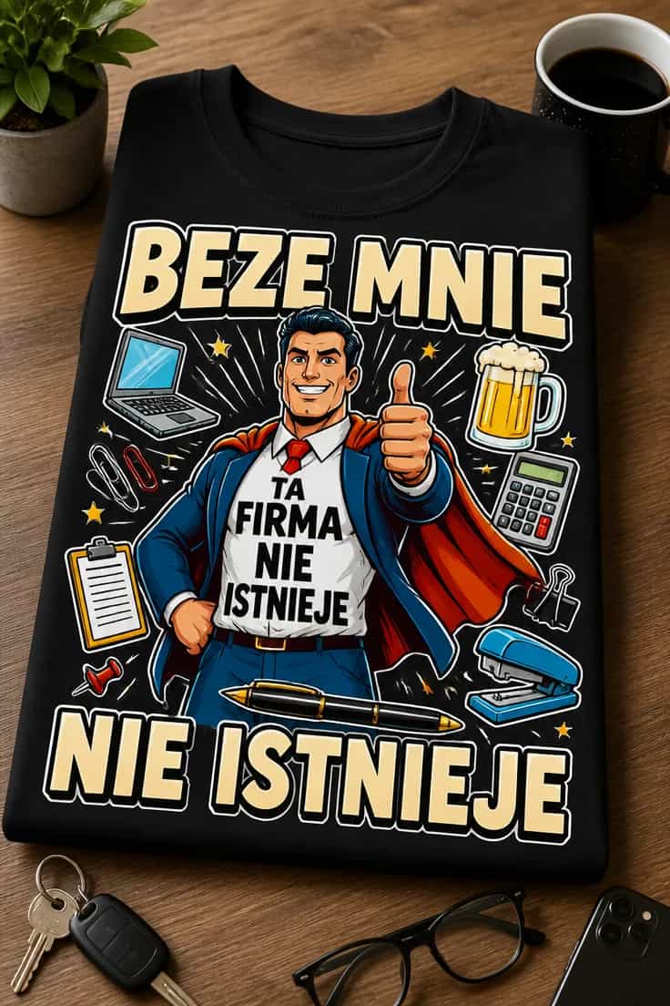 Koszulka beze mnie ta firma nie istnieje 3