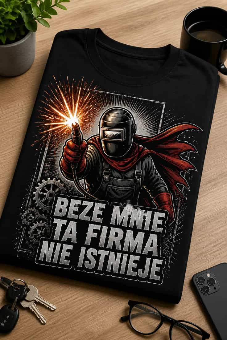 Koszulka beze mnie ta firma nie istnieje
