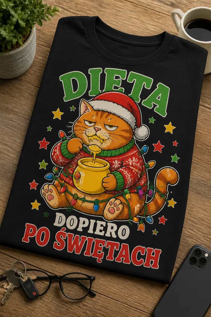 Koszulka dieta dopiero po świętach
