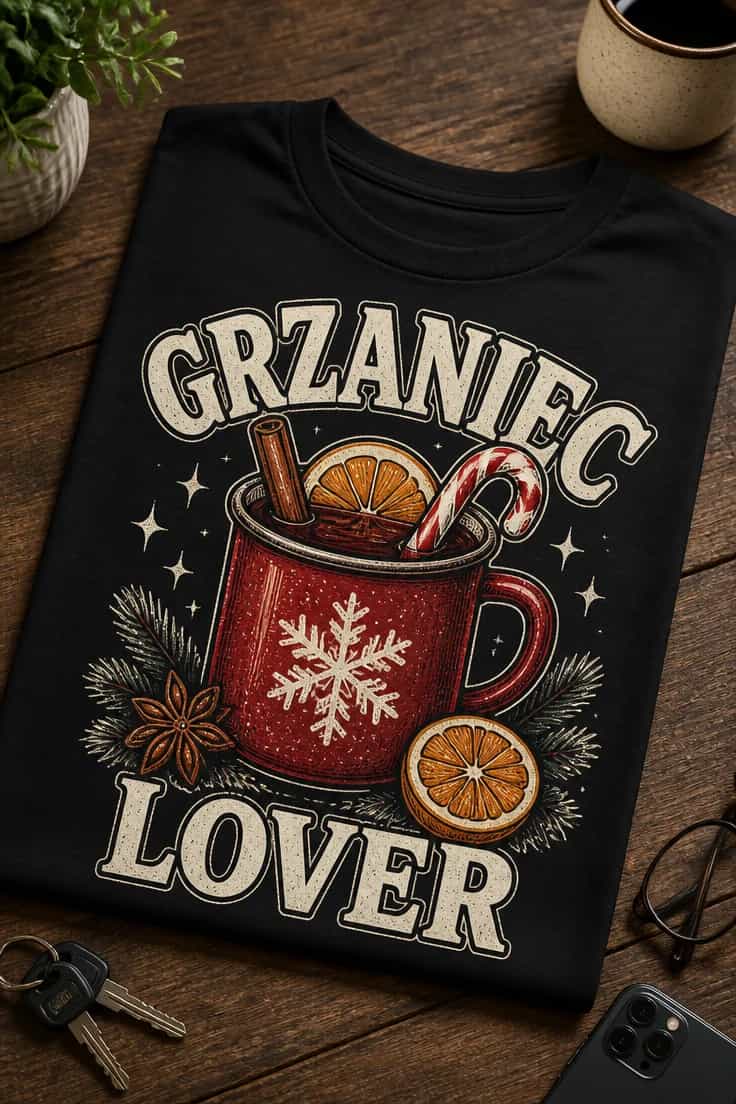 Koszulka dla miłośniczek grzańca – Grzaniec Lover