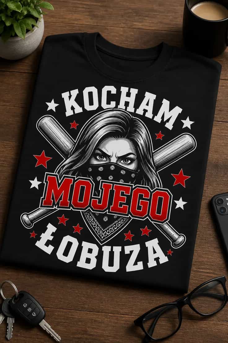 Koszulka dla zakochanej dziewczyny – Kocham Mojego Łobuza
