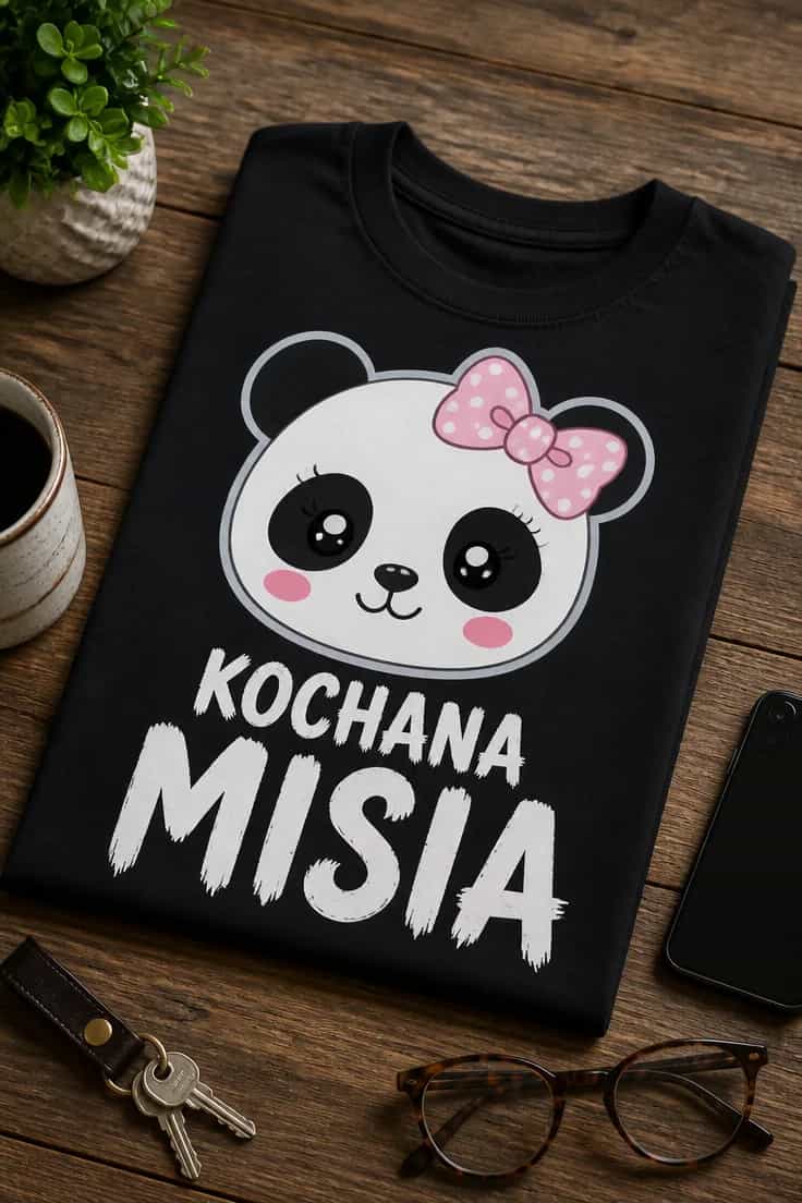 Koszulka dla ukochanej dziewczyny – Kochana Misia