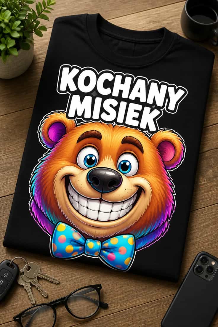 Koszulka dla męża – Kochany Misiek