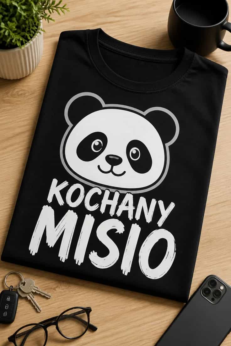 Koszulka dla męża – Kochany Misio