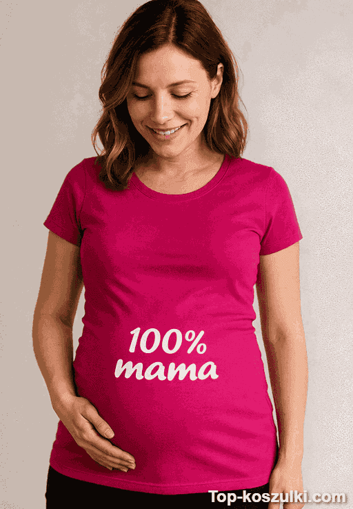 Koszulka ciążowa 100% mama