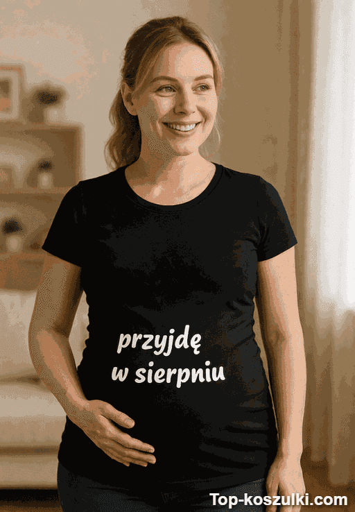 Koszulka ciążowa przyjdę w sierpniu
