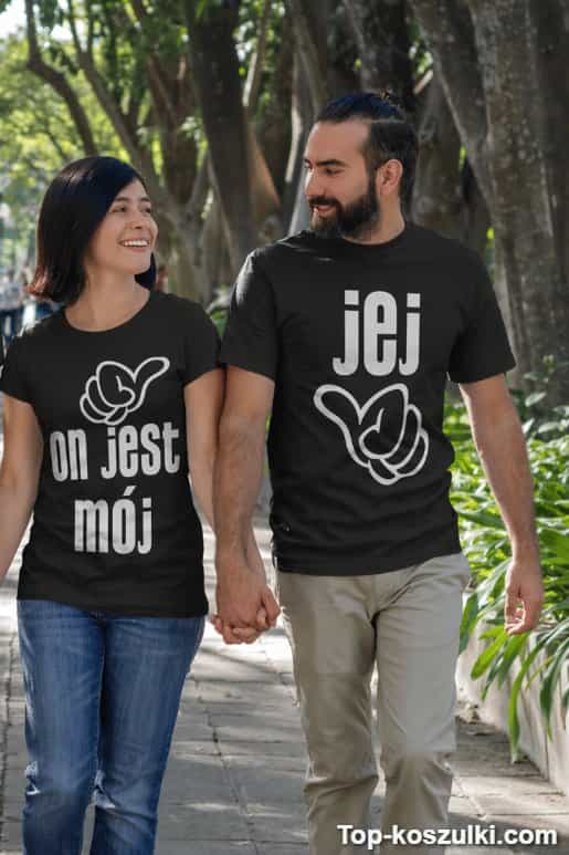 Koszulka dla par on jest mój jej