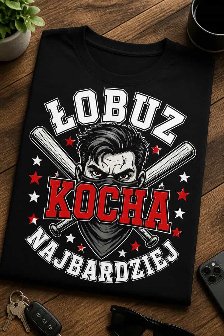 Koszulka dla męża – Łobuz Kocha Najbardziej
