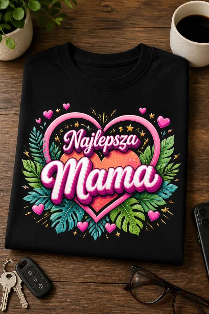 Koszulka dla mamy – Najlepsza Mama