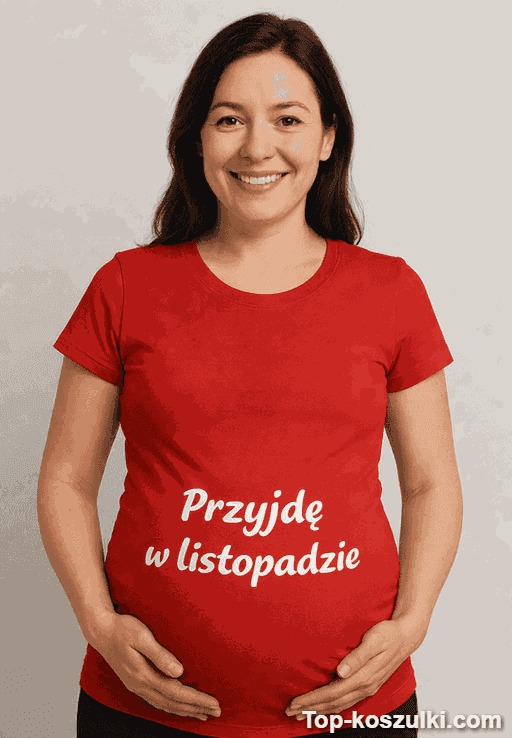 Śmieszna koszulka przyjdę w listopadzie