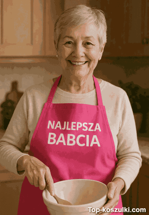 Śmieszny fartuch NAJ BABCIA