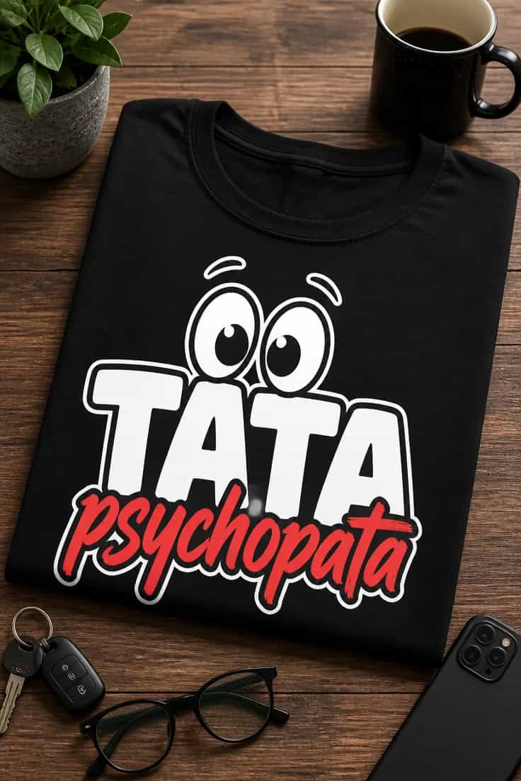 Koszulka dla taty – Tata psychopata