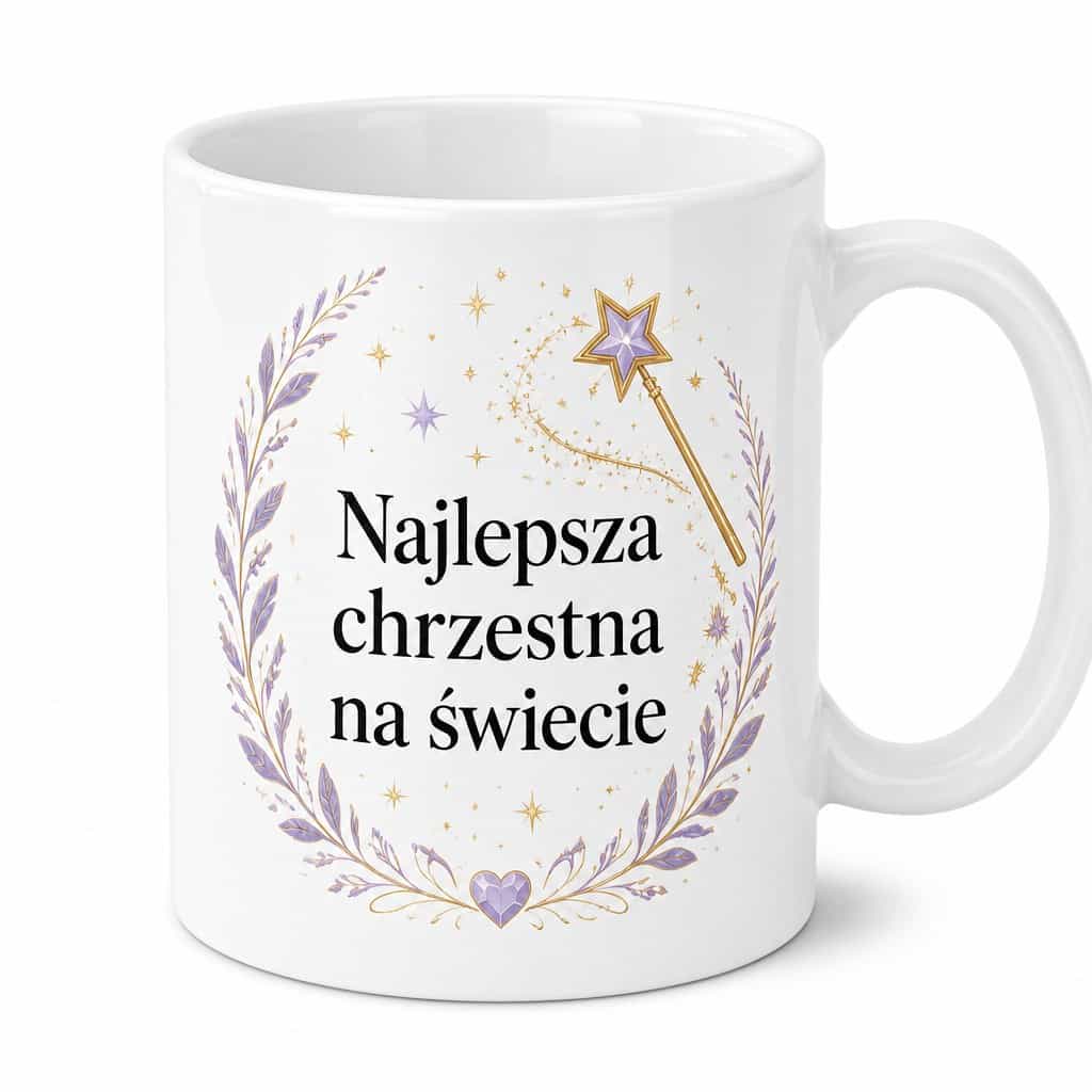 Kubek dla chrzestnej – Najlepsza chrzestna na świecie