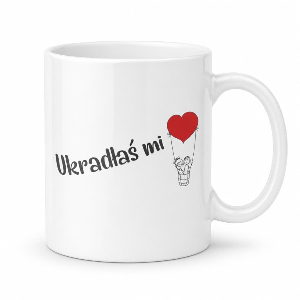 Śmieszny kubek ukradłaś mi serce