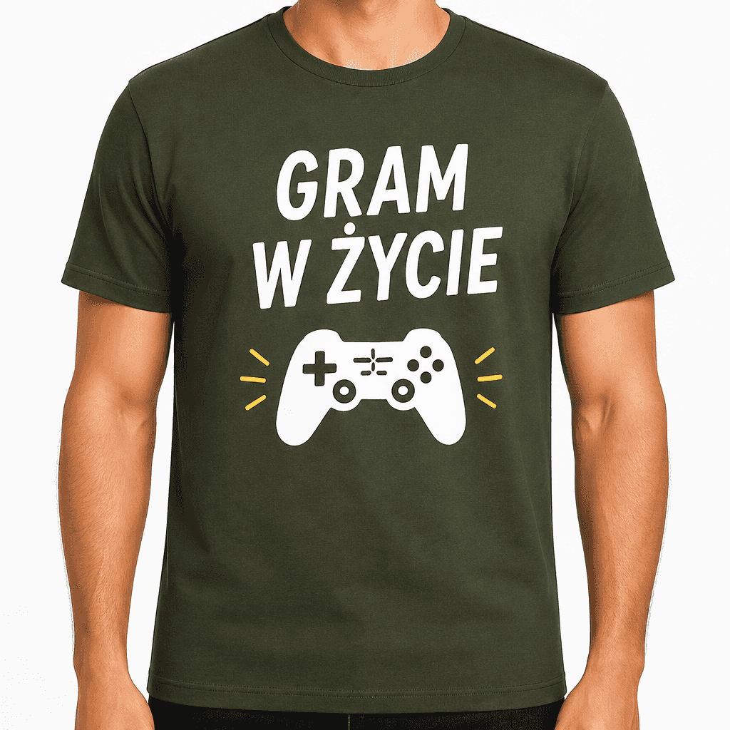 Koszulka na 50. urodziny – Gram w życie