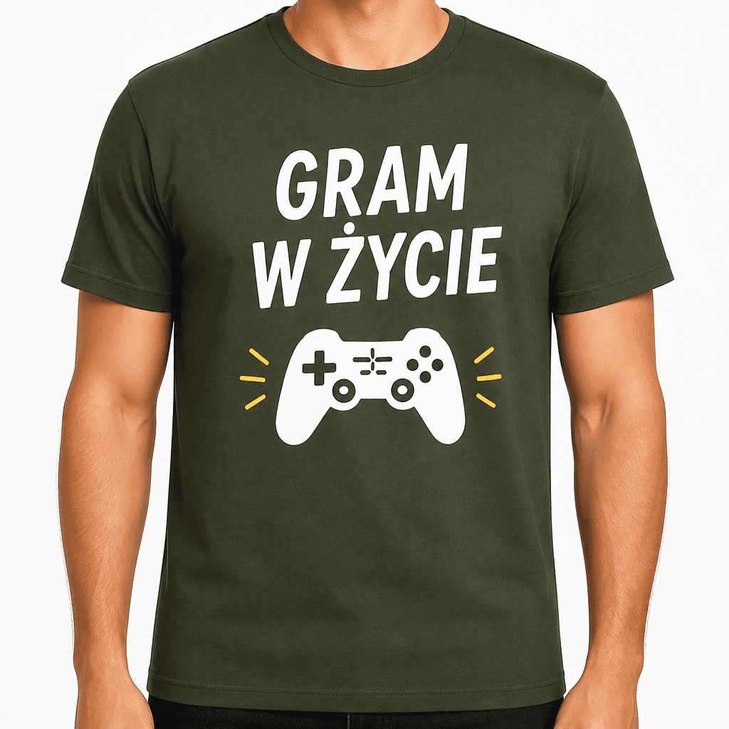 Koszulka na 50. urodziny – Gram w życie