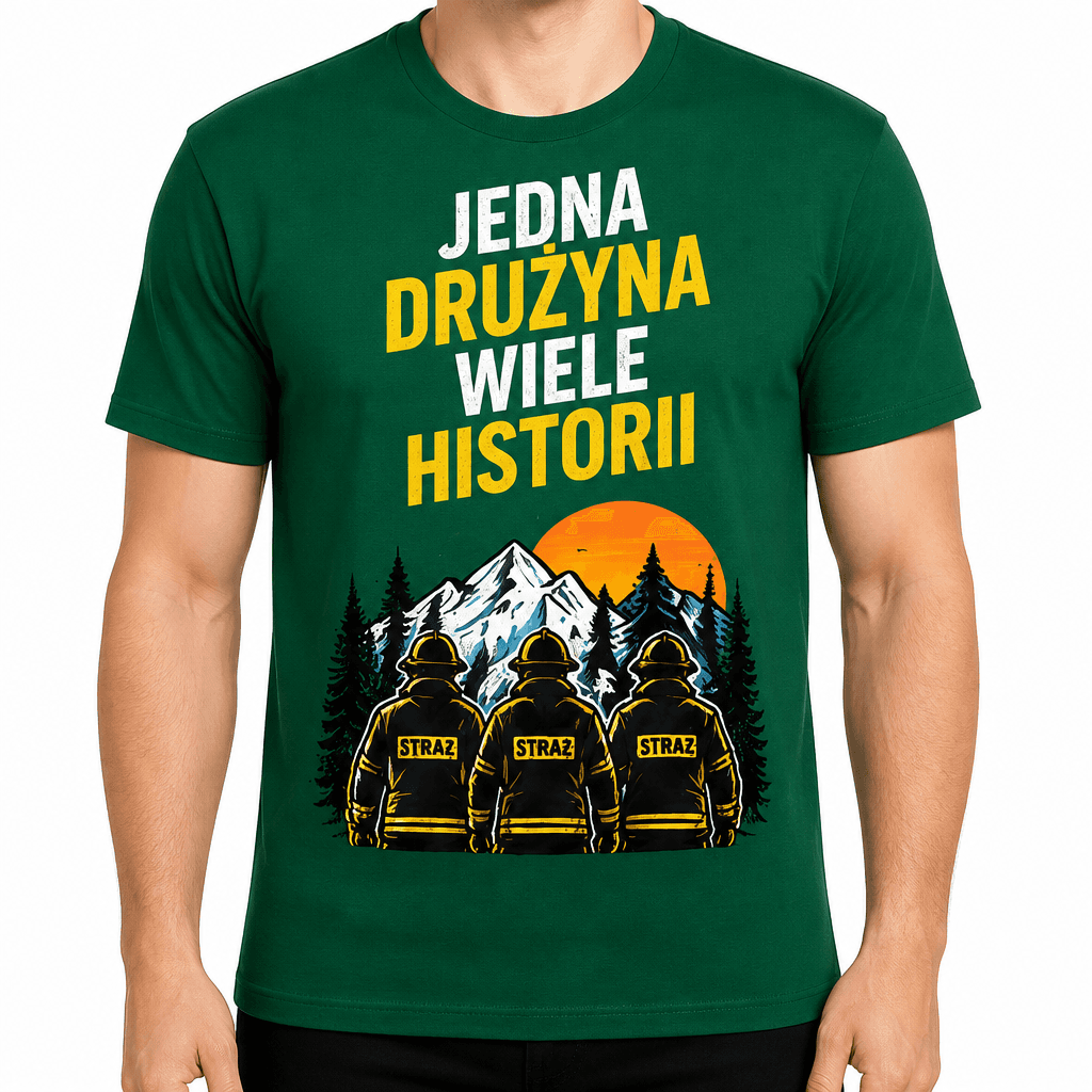 Koszulka dla strażaka – Jedna drużyna wiele historii