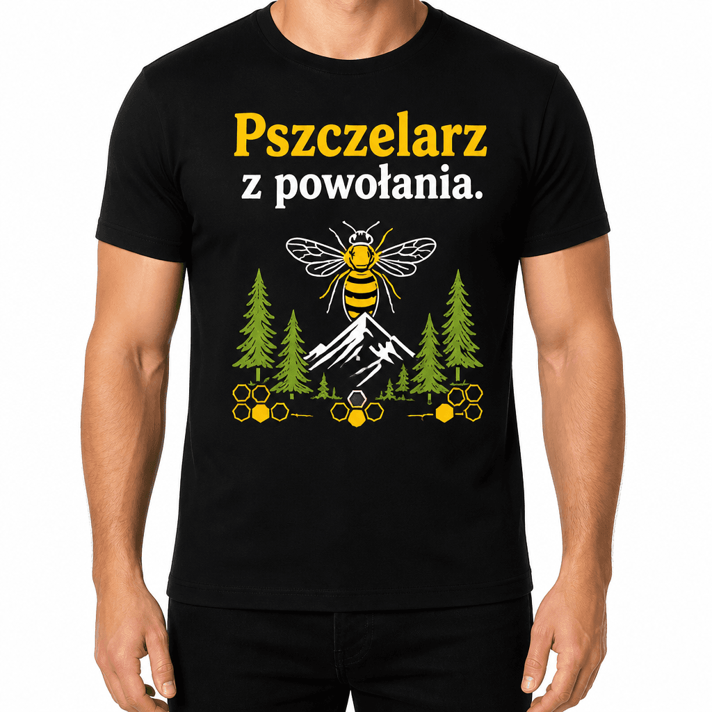 Koszulka pszczelarza – Pszczelarz z powołania.