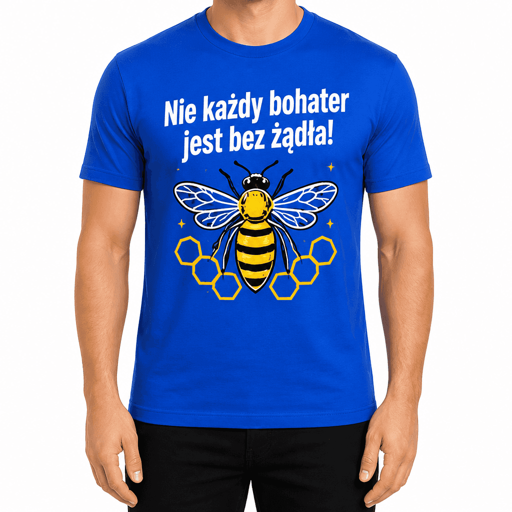 Koszulka pszczelarza – Nie każdy bohater jest bez żądła!