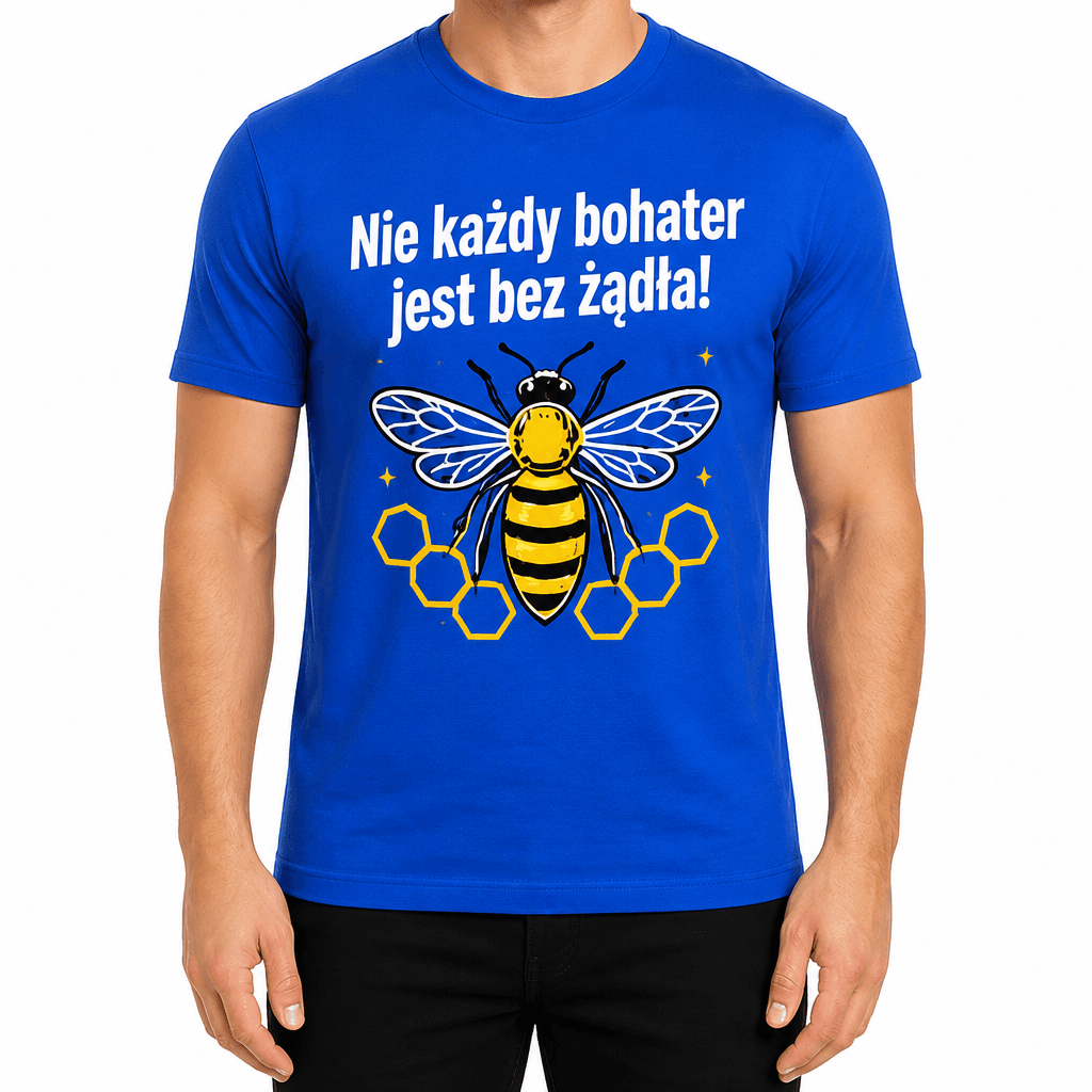 Koszulka pszczelarza – Nie każdy bohater jest bez żądła!