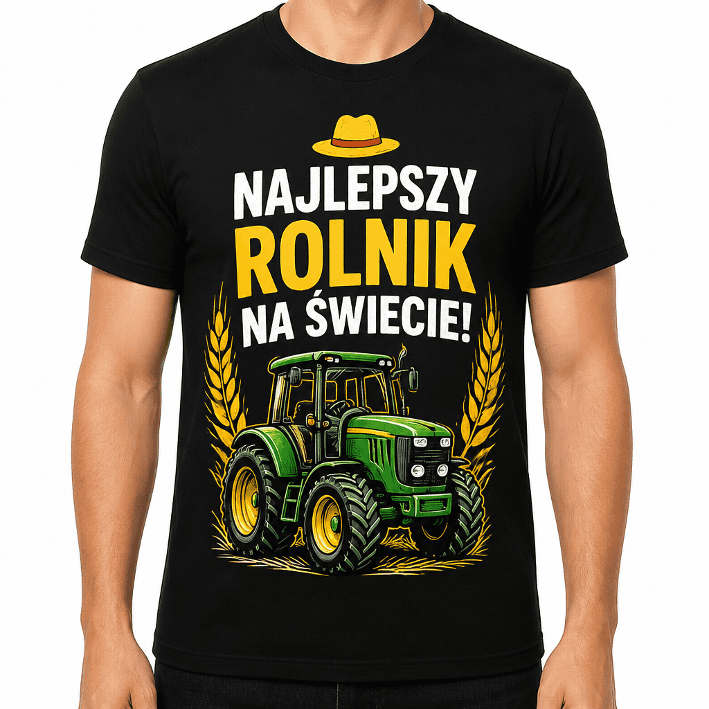 Koszulka dla rolnika – NAJLEPSZY ROLNIK NA ŚWIECIE!