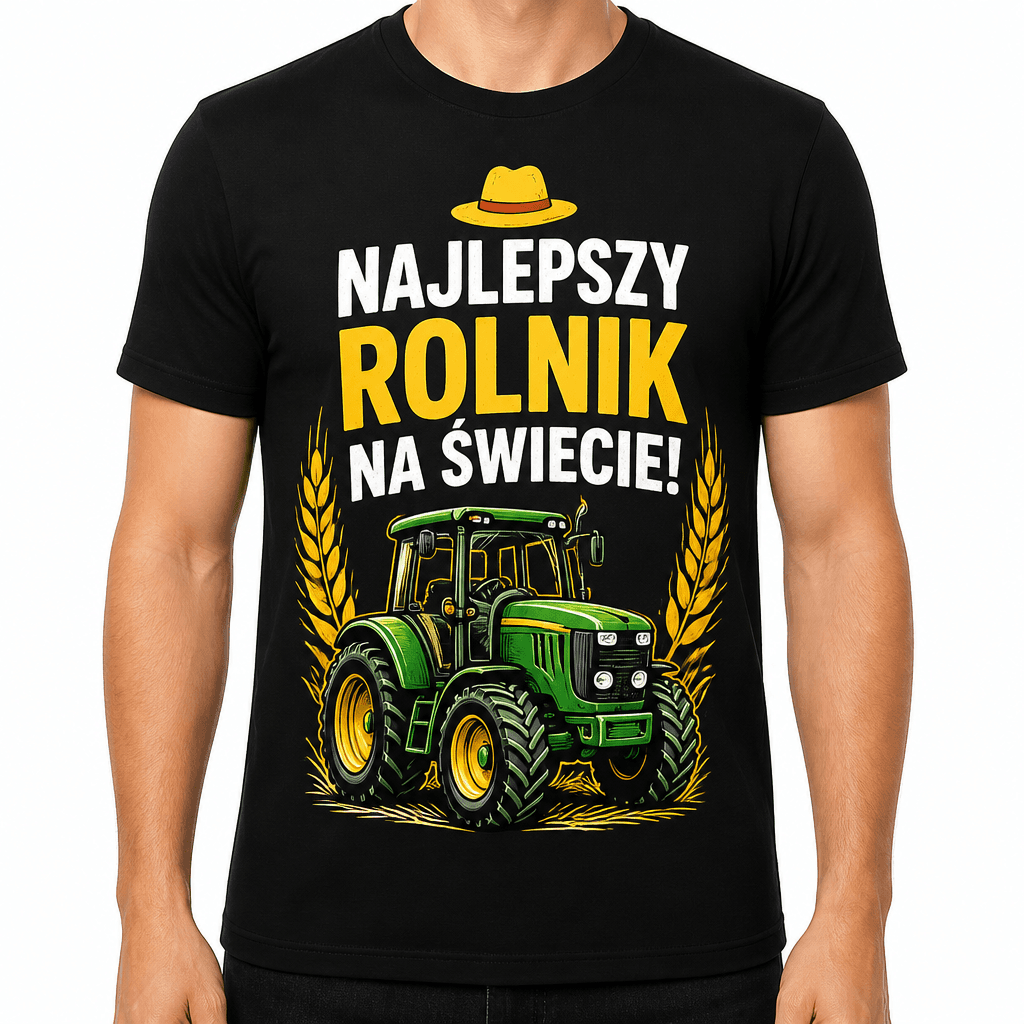Koszulka dla rolnika – NAJLEPSZY ROLNIK NA ŚWIECIE!