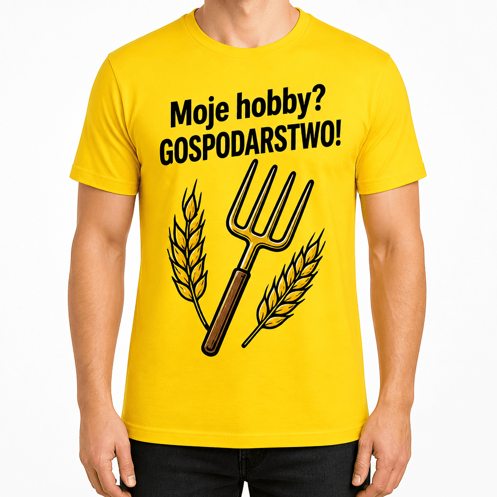 Koszulka dla rolnika – Moje hobby? GOSPODARSTWO!