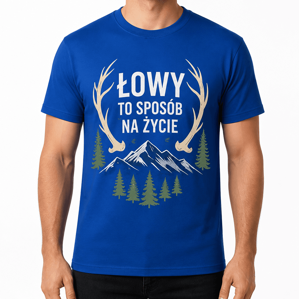 Koszulka myśliwska – Łowy to sposób na życie