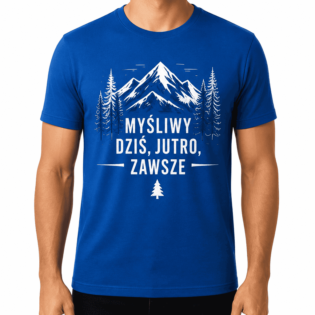 Koszulka myśliwska – Myśliwy dziś, jutro, zawsze
