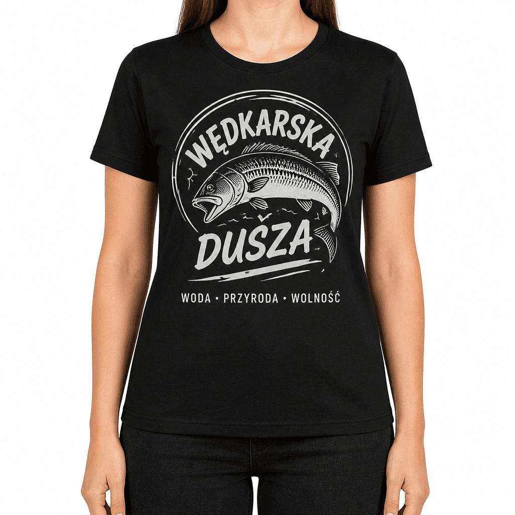 Koszulka wędkarska – WĘDKARSKA DUSZA
