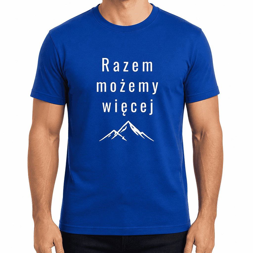 Koszulka dla współpracownika – Razem możemy więcej