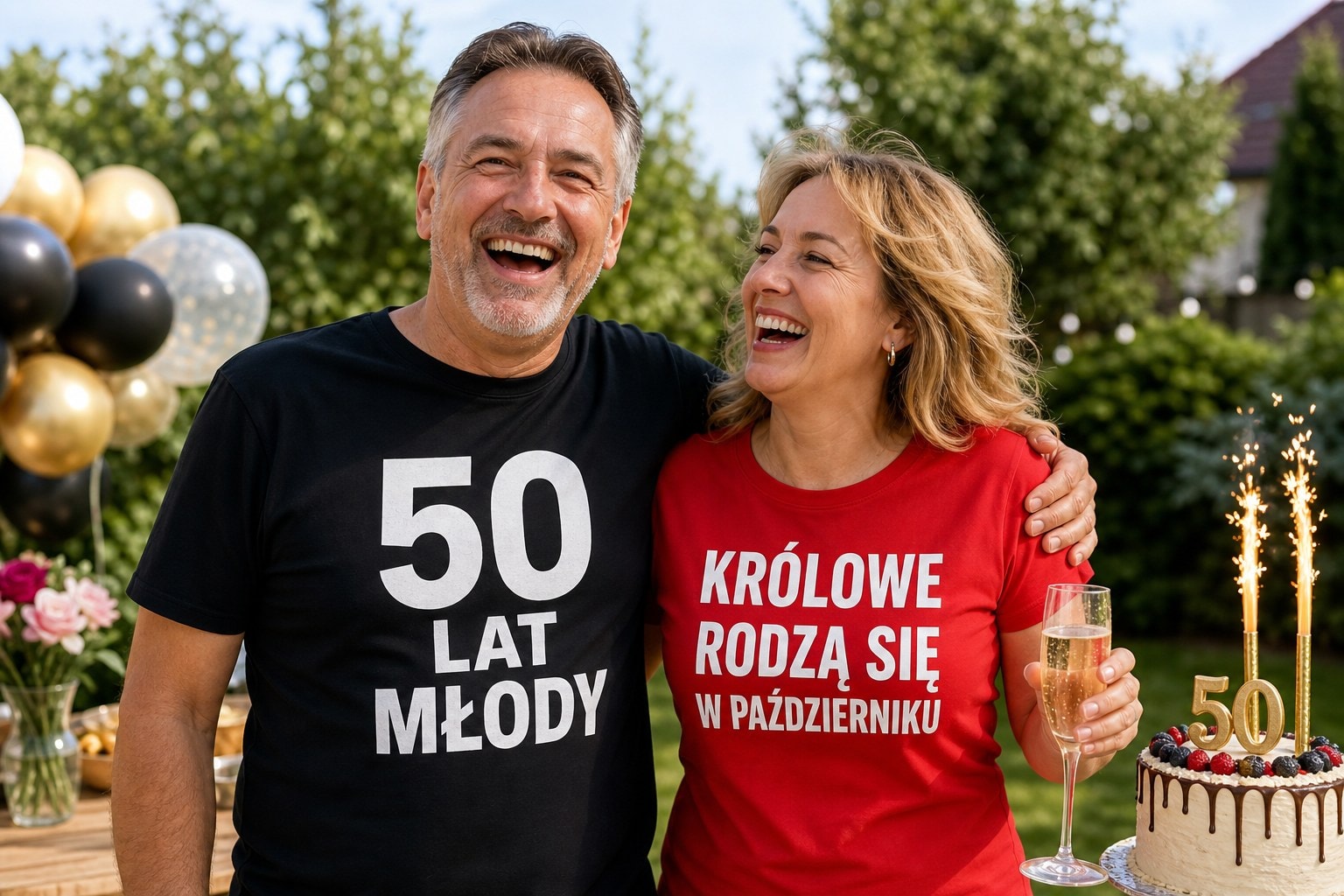 Koszulki urodzinowe