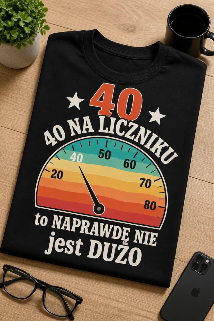 Koszulka 40 na liczniku to naprawdę nie jest dużo