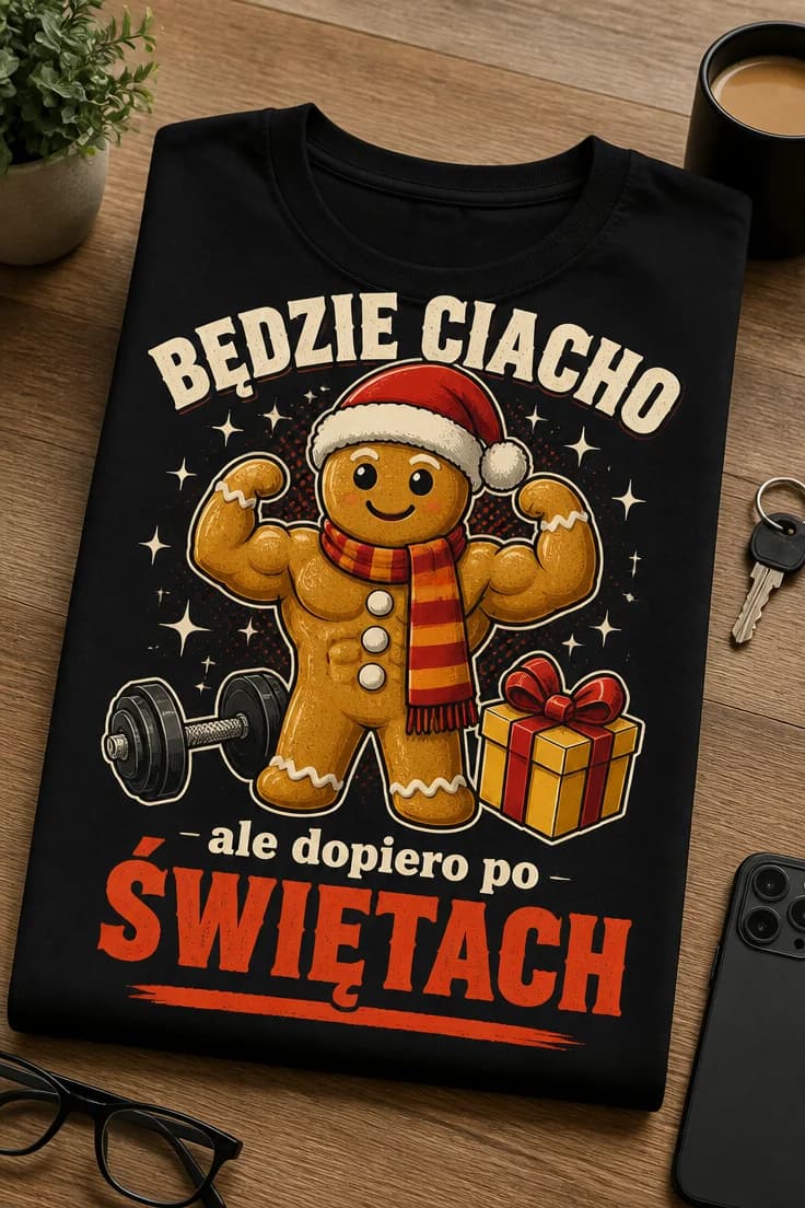 Koszulka będzie ciacho, ale dopiero po świętach