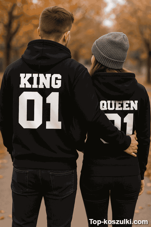 Bluzy dla par King Queen 01