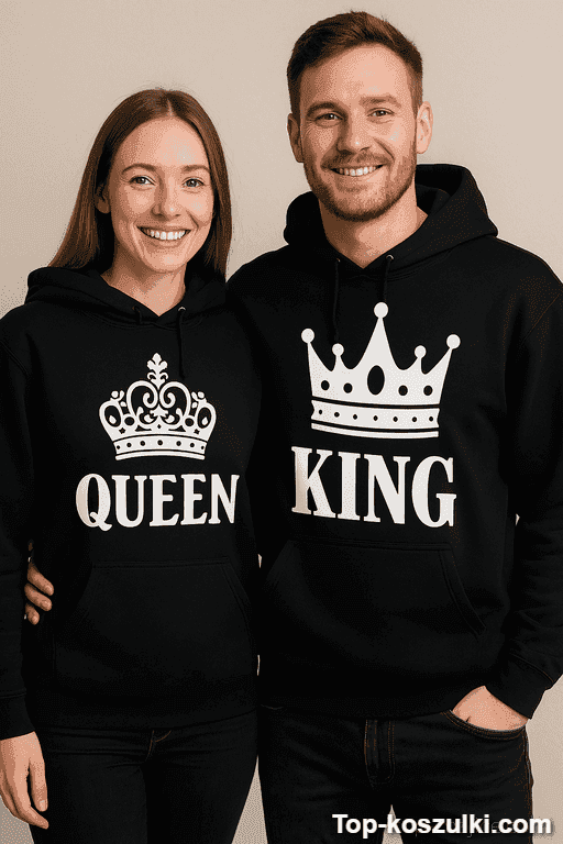 Bluzy dla par King Queen