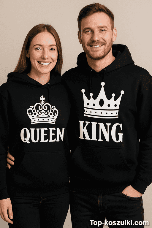 Bluzy dla par King Queen