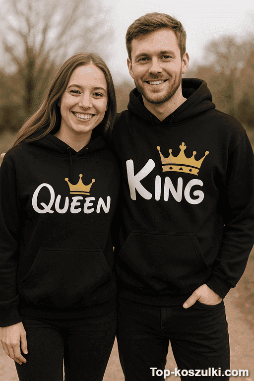 Bluzy dla par King Queen 2