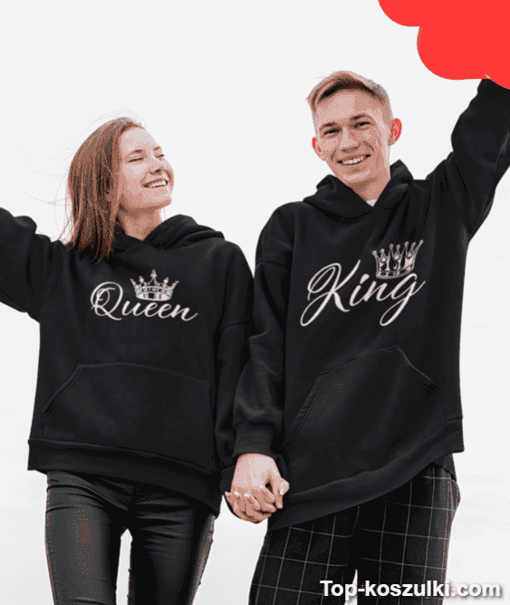 Bluzy dla par King Queen 3
