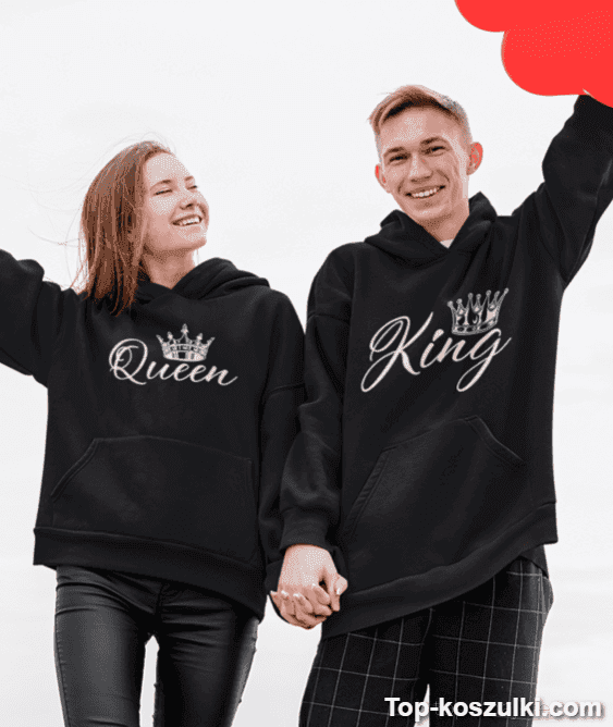 Bluzy dla par King Queen 3