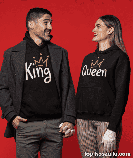 Bluzy dla par King Queen 4