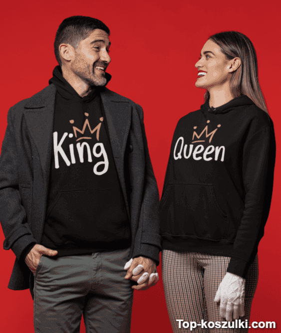 Bluzy dla par King Queen 4