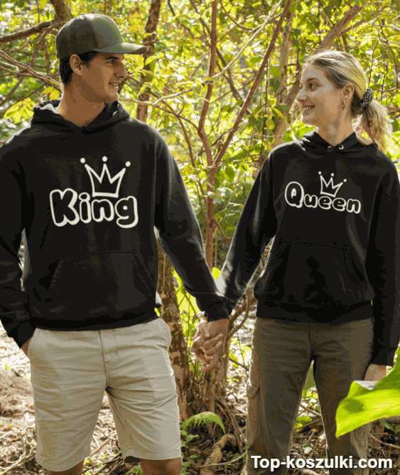 Bluzy dla par King Queen 5