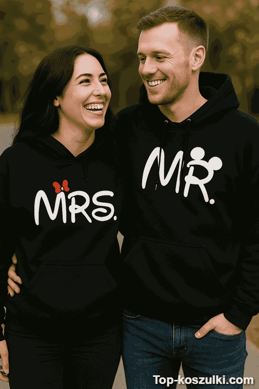 Bluzy dla par Mr Mrs
