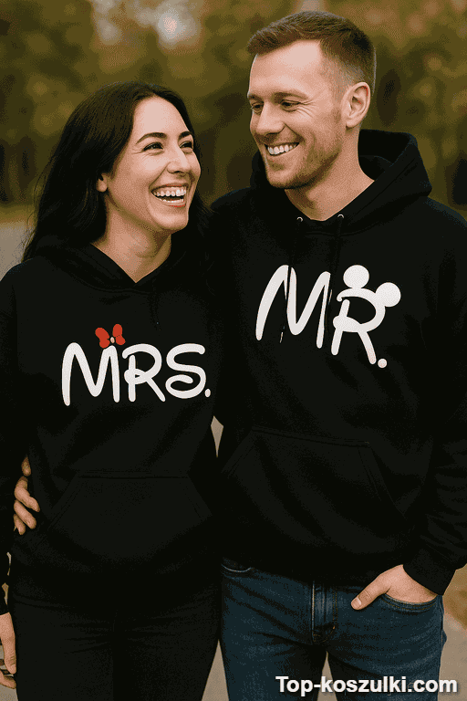 Bluzy dla par Mr Mrs