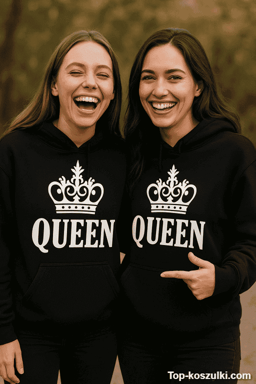 Bluzy dla par Queen
