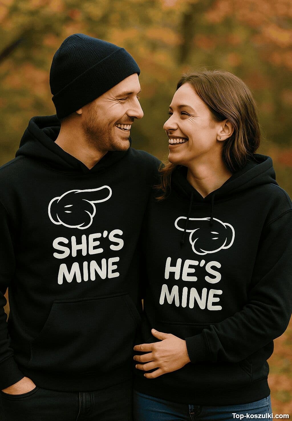 Bluzy dla par She's Mine He's Mine