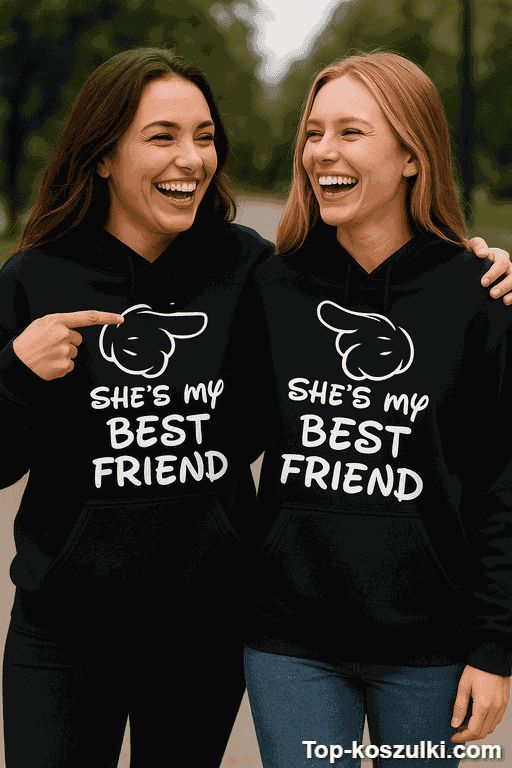 Bluzy dla par she's my best friend